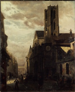 The church of Saint-Nicolas-des-Champs, c1830.