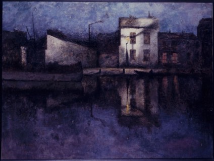 Saint-Martin canal, 10th arrondissement, 1890.