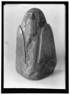 Ancient carving, between 1909 and 1923. Possibly a chess piece.