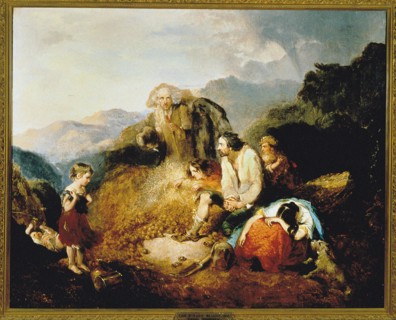 The Potato Blight, 1847. Creator: MacDonald, Daniel (1821-1853).