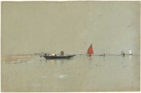 A Venetian Lagoon, 1871/1874.