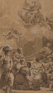 Birth of the Virgin, 18th century.