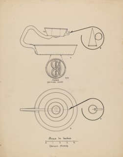 Candlestick with Snuffer, 1935/1942.