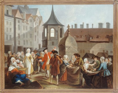 Pea shellers of les Halles, after 1759.