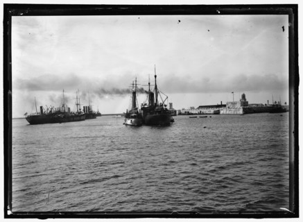 Veracruz, Mexico, between 1914 and 1917.