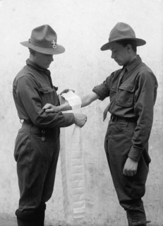 Boy Scouts Training Demonstration, 1912.