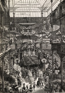 Le Bon Marché: Grand Central Staircase, 1892. Private Collection.