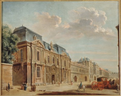 The Carnavalet hotel around 1740, 1926.
