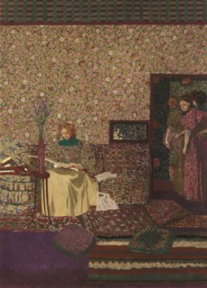 Figures in an interior. Intimacy, 1896.