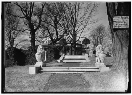 Monticello - path, between 1914 and 1918.