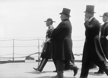 German Squadron Visit To U.S. Taft, 1912.