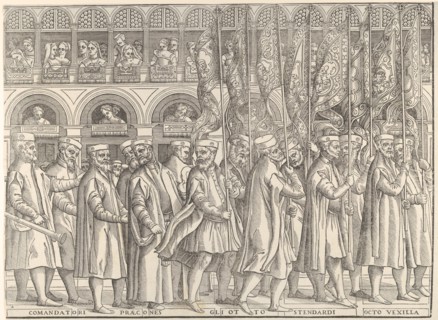 Procession of the Doge in Venice, 1556-61.