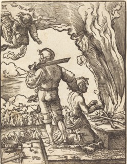 Abraham's Sacrifice, in or after 1520.