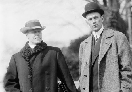 D.W. Helm, Right, with H.G. Ralston, 1911.