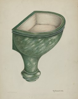 Holy Water Font, Santa Barbara, 1935/1942.