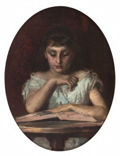 Portrait of Mademoiselle de Montfort, c1890.