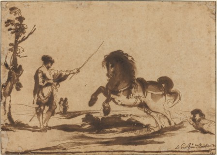 Landscape with the Taming of a Horse, 1620/1630.
