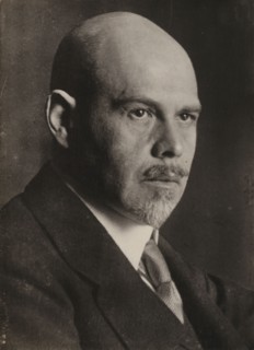 Portrait of Walther Rathenau (1867-1922), 1920. Private Collection.