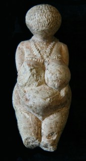 Venus figurine of Kostenki, ca 25.000 BC. Creator: Prehistoric art.