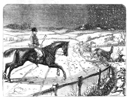 Very Fond of It - drawn by John Leech, 1854. Creator: Joseph Swain.