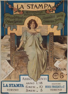 La Stampa, 1898. Private Collection.
