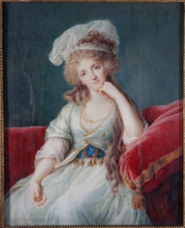 Portrait of the Duchess of Orleans, c1790.