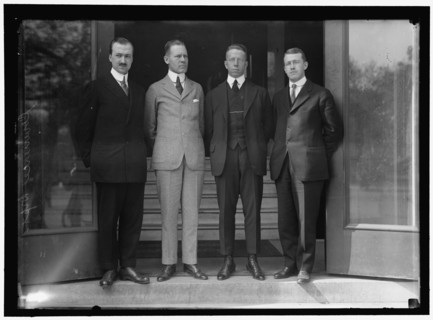 Commerce Department, between 1916 and 1918.