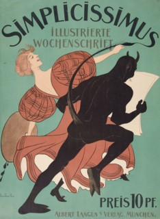 Simplicissimus, ca 1897. Private Collection.