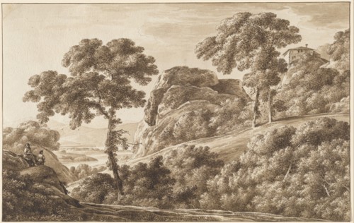 The Isar with Boulders on the Isarhohe, 1809.