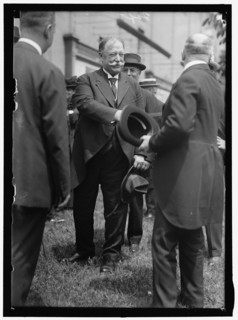 William Howard Taft, between 1913 and 1917. US president.