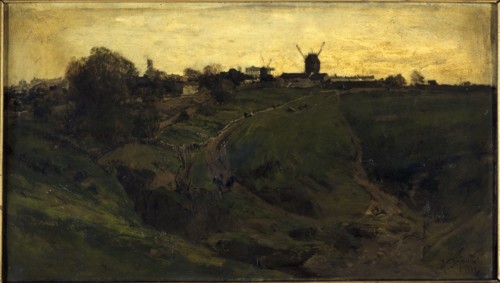 View of Montmartre, north-west side, 1881.