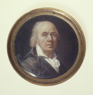Portrait of man with an open collar, c1795.