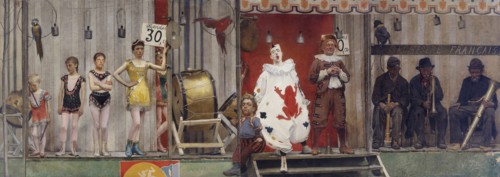 Grimaces et misère - Les Saltimbanques, 1888.