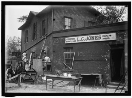 L.C. Jones Furniture, between 1911 and 1920. Creator: Harris & Ewing.