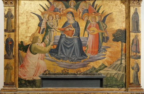 Madonna della Cintola, 1450. Creator: Gozzoli, Benozzo (ca 1420-1497).