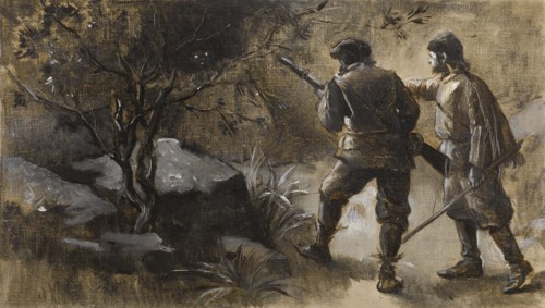 Kennybol and Guldon Stayper, c1889.