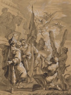 Martyrdom of Saint Andrew, 18th century.