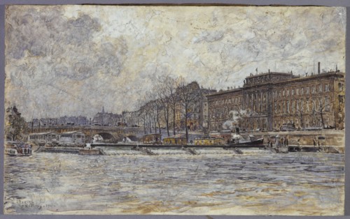 Hotel de la Monnaie and the Pont-Neuf, 1901.
