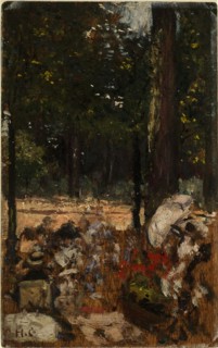 Étude pour le Cercle de l'île de Puteaux, c1907.