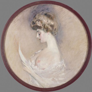 Portrait de Marthe Letellier, née Fourton, c1900.