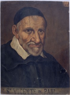 Portrait of Saint Vincent de Paul (1581-1660), c1660.