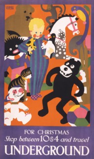 For Christmas: Underground , 1924. Private Collection.