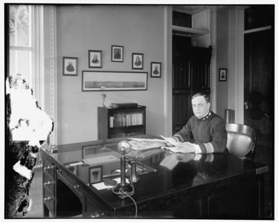 Admiral Samuel McGowan, between 1910 and 1920. US Navy officer.
