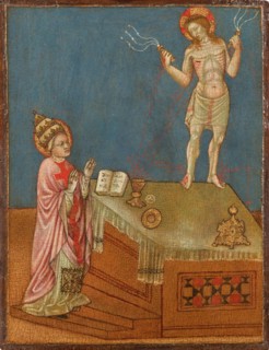 The Mass of Saint Gregory, Second Half of 14th cen. Private Collection.