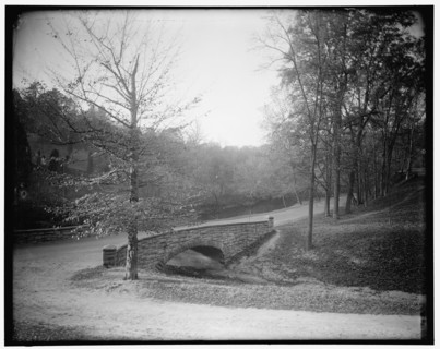 Rock Creek Park scenes, between 1910 and 1920. Creator: Harris & Ewing.