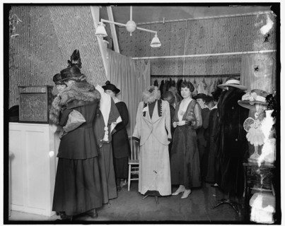 Mrs. Lansing's Bandbox, between 1910 and 1920. Creator: Harris & Ewing.