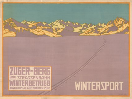 Zuger Berg- und Straßenbahn, c. 1910. Private Collection.
