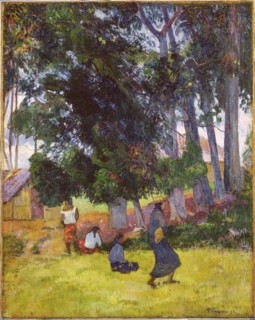 Paysage de Tahiti, 1892. Creator: Gauguin, Paul Eugéne Henri (1848-1903).