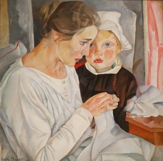 Mother and Child, 1918. Private Collection.