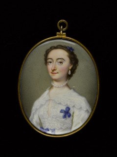 Portrait of a young woman, between 1700 and 1750.